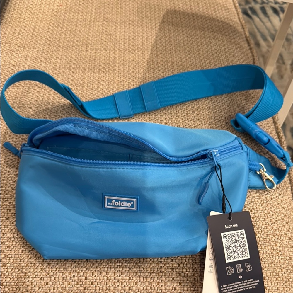 Blue Crossbody Bag